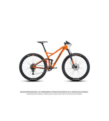 Niner RKT 9 RDO X01 Eagle AXS - Bicicleta de montaña XC ultraligera con doble suspensión