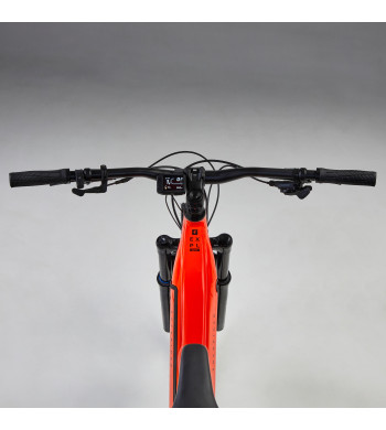 Bici eléctrica montaña Rockrider Doble suspensión 29" - E-EXPL 520 S Rojo 500 Wh