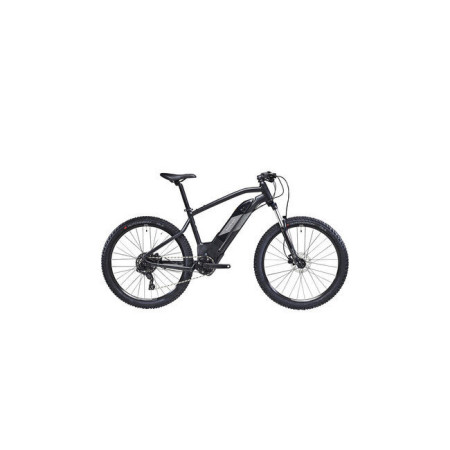 Bici eléctrica de montaña 27,5" Ebike Rockrider E-ST 500 Negro